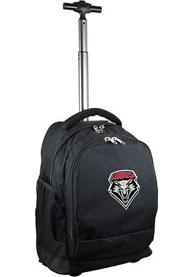 New Mexico Lobos Black Wheeled Premium Backpack