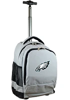 Philadelphia Eagles Grey Wheeled Premium Backpack