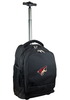 Arizona Coyotes Black Wheeled Premium Backpack