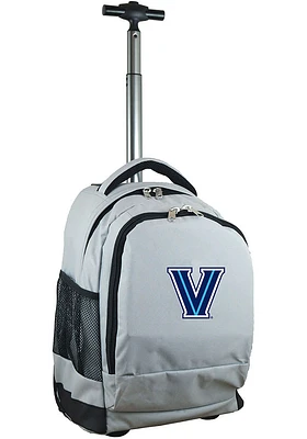 Villanova Wildcats Grey Wheeled Premium Backpack