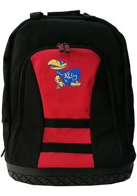 Kansas Jayhawks Red 18 Tool Backpack