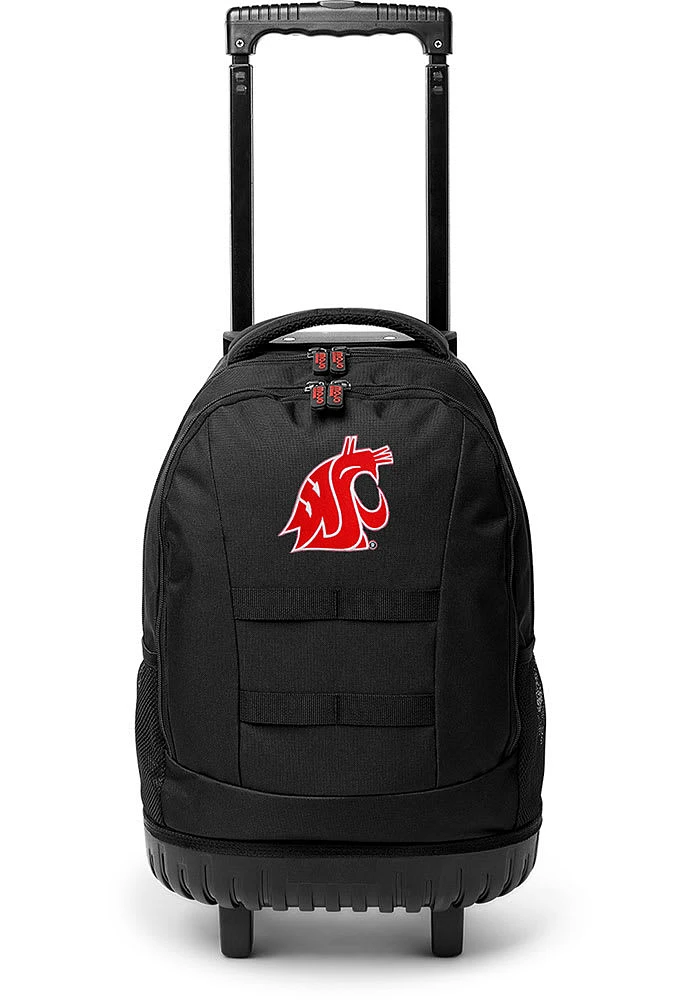 Washington State Cougars Red 18 Wheeled Tool Backpack