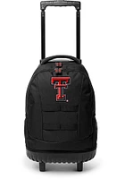 Texas Tech Red Raiders Black 18 Wheeled Tool Backpack