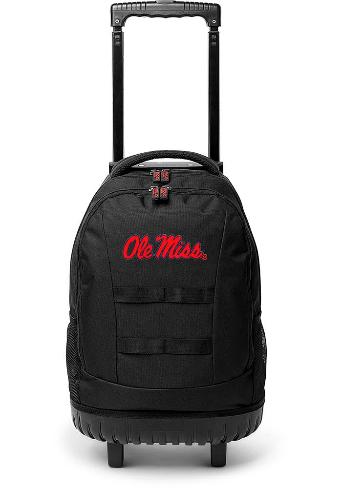 Ole Miss Rebels Navy Blue 18 Wheeled Tool Backpack