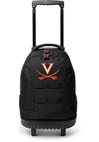 Virginia Cavaliers Orange 18 Wheeled Tool Backpack
