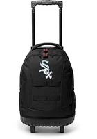 Chicago White Sox Black 18 Wheeled Tool Backpack