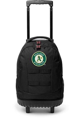 Oakland Athletics Green 18 Wheeled Tool Backpack