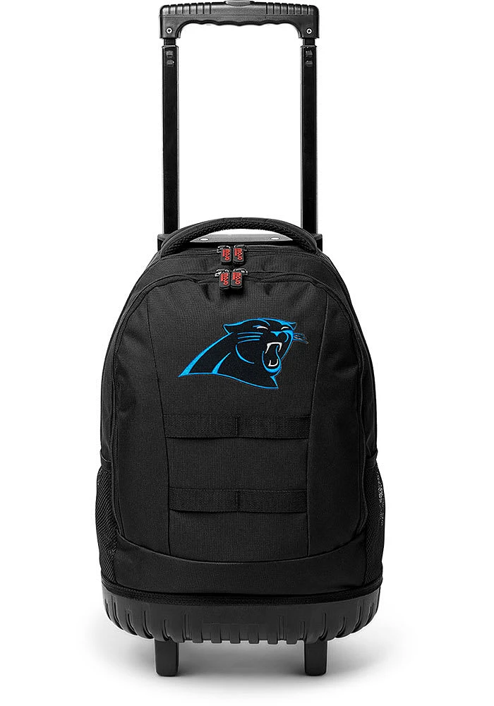 Carolina Panthers Black 18 Wheeled Tool Backpack