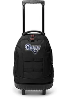 Los Angeles Rams Black 18 Wheeled Tool Backpack