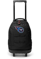 Tennessee Titans Black 18 Wheeled Tool Backpack