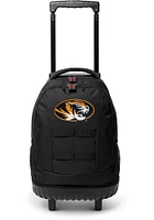 Missouri Tigers Black 18 Wheeled Tool Backpack