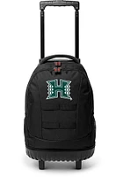 Hawaii Warriors Green 18 Wheeled Tool Backpack