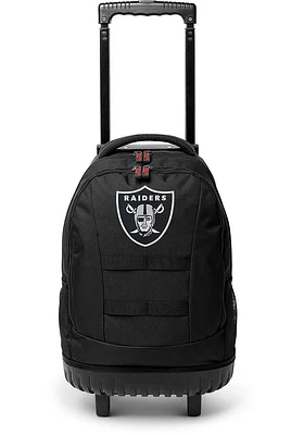 Las Vegas Raiders Black 18 Wheeled Tool Backpack