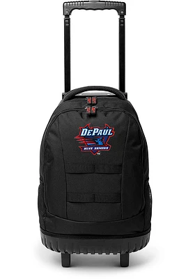 DePaul Blue Demons Blue 18 Wheeled Tool Backpack