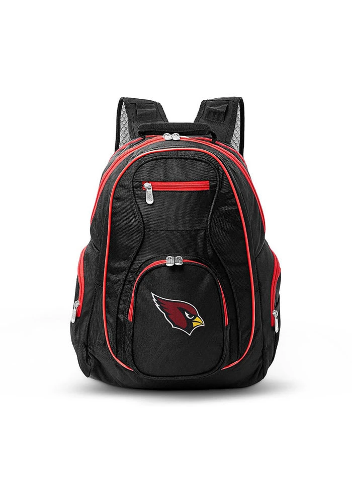 Arizona Cardinals Black 19 Laptop Red Trim Backpack