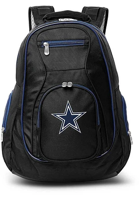 Dallas Cowboys Black 19 Laptop Navy Trim Backpack
