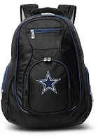 Dallas Cowboys Black 19 Laptop Navy Trim Backpack