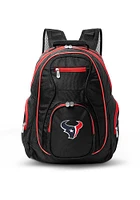 Houston Texans Black 19 Laptop Red Trim Backpack