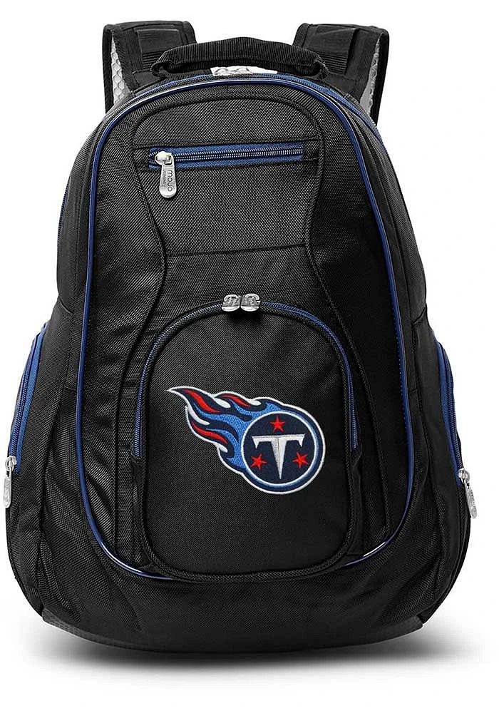 Tennessee Titans Black 19 Laptop Navy Trim Backpack