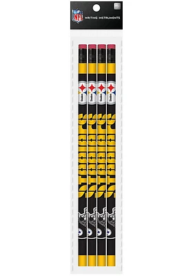 Pittsburgh Steelers 4 Pack Pencil