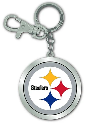 Pittsburgh Steelers Zamac Keychain - Black