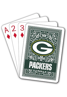 Green Bay Packers Logo Playing Cards