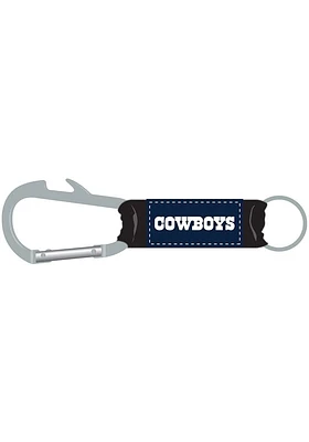 Dallas Cowboys Carabiner Keychain - Navy Blue