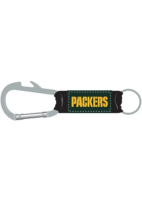 Green Bay Packers Carabiner Keychain - Green