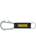 Green Bay Packers Carabiner Keychain - Green