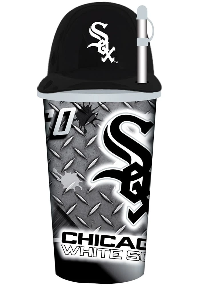 Chicago White Sox Helmet Tumbler - Black