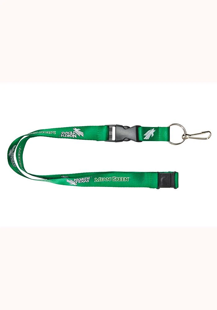 North Texas Mean Green Team Lanyard - Green
