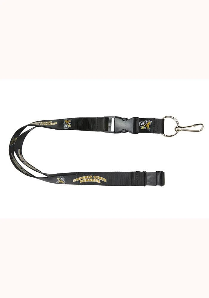 Emporia State Hornets Team Lanyard - Black
