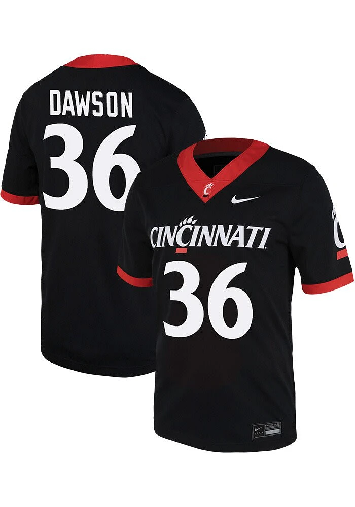 Victor Dawson Nike Cincinnati Bearcats NIL Game Name And Number Football Jersey