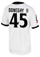 Brian Doneghy II  Nike Cincinnati Bearcats White Team NIL Game Name And Number Football Jersey