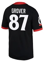 Gavin Grover  Nike Cincinnati Bearcats Black 87 NIL Game Name And Number Football Jersey