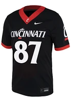 Gavin Grover  Nike Cincinnati Bearcats Black 87 NIL Game Name And Number Football Jersey