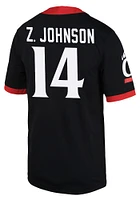 Zay Gravy Johnson  Nike Cincinnati Bearcats Black NIL Game Name And Number Football Jersey