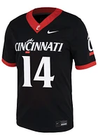 Zay Gravy Johnson  Nike Cincinnati Bearcats Black NIL Game Name And Number Football Jersey