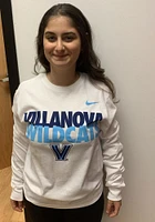 Nike Villanova Wildcats White Mascot Long Sleeve T Shirt