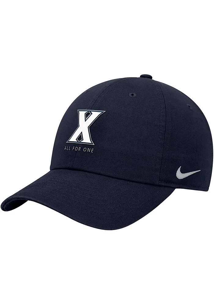 Nike Xavier Musketeers Club Unstructured Adjustable Hat - Navy Blue