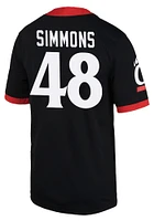 Weston Simmons Nike Cincinnati Bearcats Game Name And Number Football Jersey