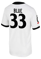 Zander Blue Nike Cincinnati Bearcats Game Name And Number Football Jersey