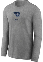 Nike Dayton Flyers Grey Shooting Shirt Dri-FIT Long Sleeve T-Shirt