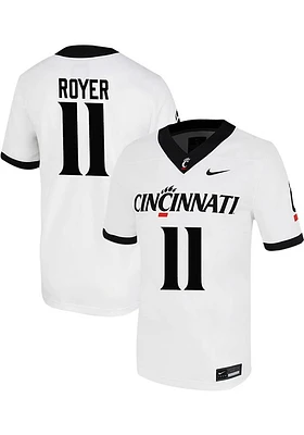 Joe Royer Nike Cincinnati Bearcats NIL Game Name And Number Football Jersey