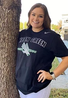 Nike North Texas Mean Green Black Arch Logo Short Sleeve T Shirt