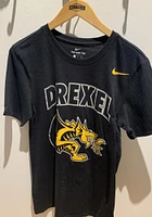 Nike Drexel Dragons Black Arch Mascot Short Sleeve T Shirt