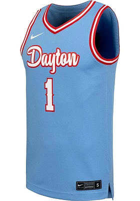 Nike Dayton Flyers Light Blue Team Replica Jersey