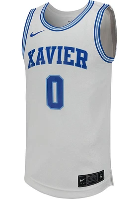 Nike Xavier Musketeers White Retro Replica Jersey