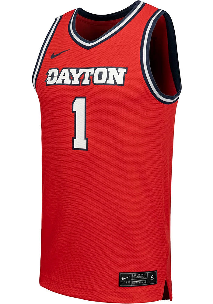 Obi Toppin  Nike Dayton Flyers Red Replica Name And Number Jersey