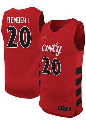 JJ Rembert  Nike Cincinnati Bearcats Red NIL Jersey